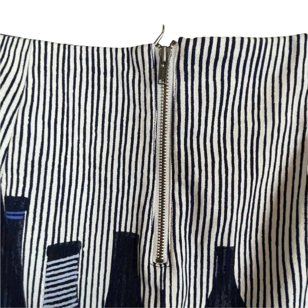 The Top Shelf Party Skirt!!  Nic+Zoe Bottles Vessels Pencil Skirt Size 6 - Picture 4 of 7